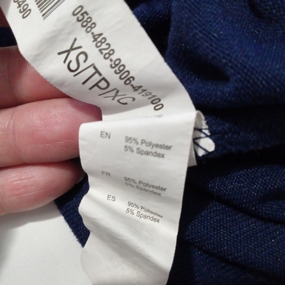 Weekend Edition Pullover Thin Sweater Womens Blue Size XS - Picture 6 of 6